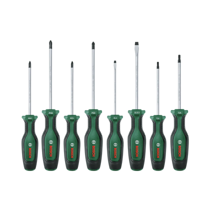 8 Piece Screwdriver Set