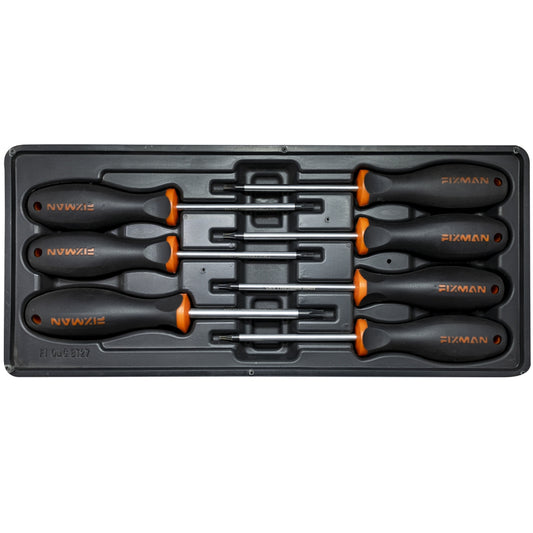 7-Piece Torx Screwdriver Set with a Tray