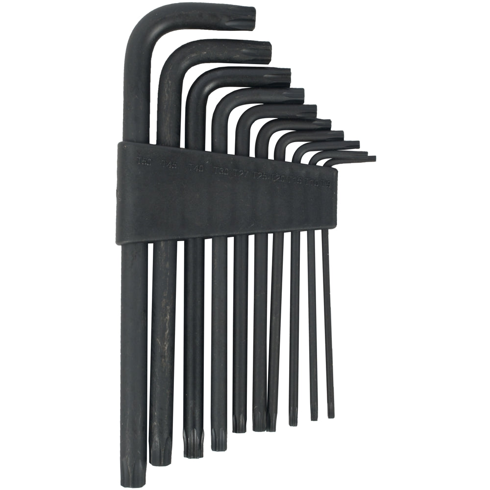 Conjunto de chaves torx de 10 peças