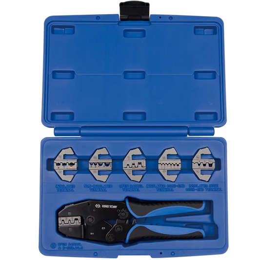 7-piece interchangeable crimper set