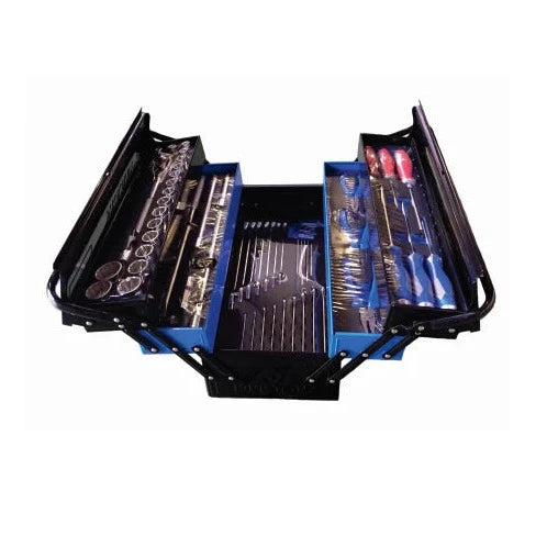 62-piece metal case tool set