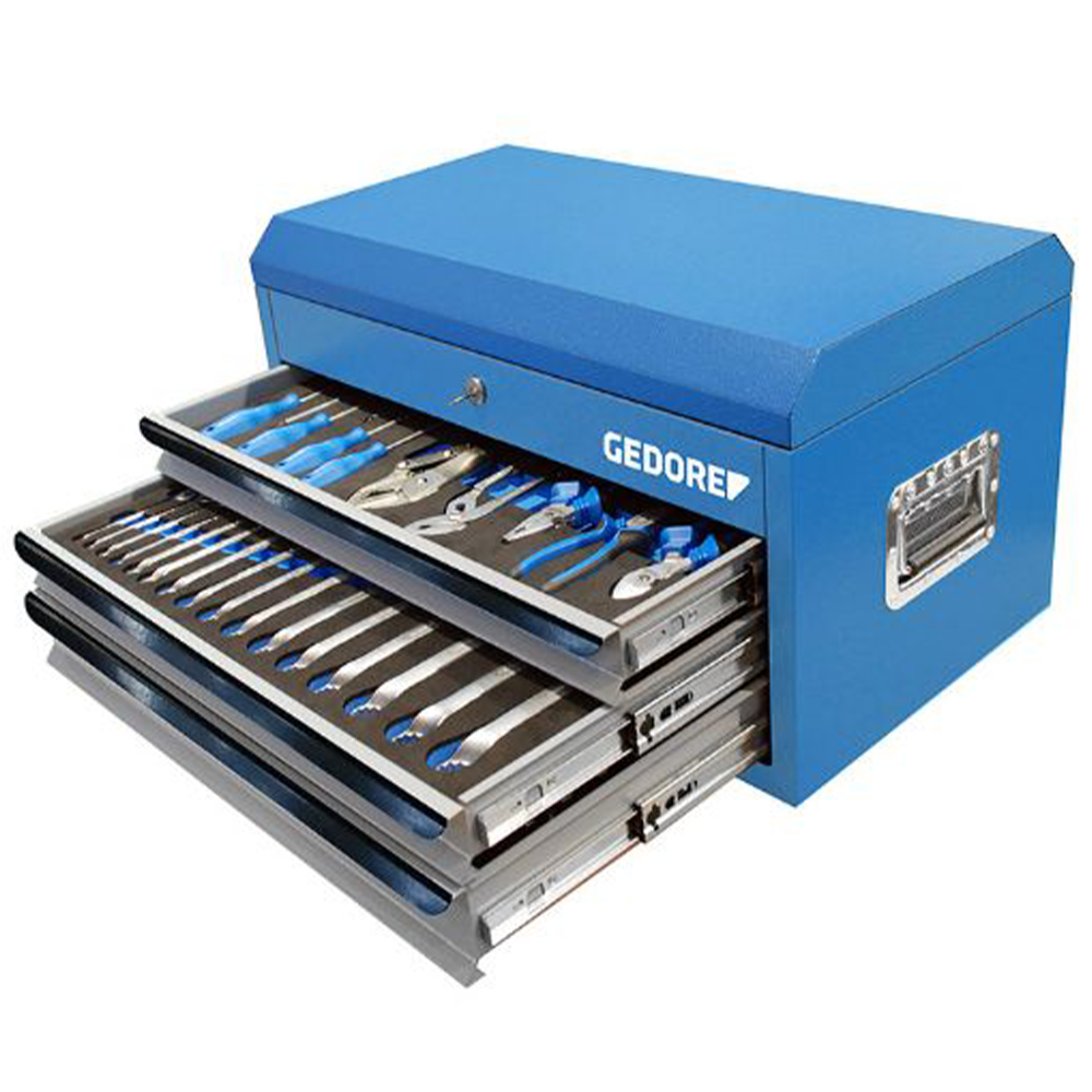 119 Tool Set with Metal Box with Drawers