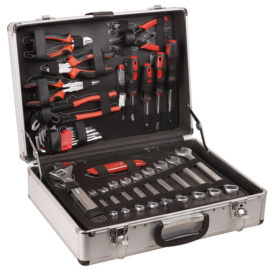 122 Piece Tool Set with Aluminum Case