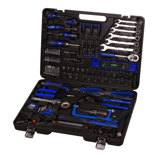 139-piece tool set with plastic case