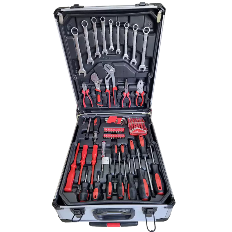 187-Piece Tool Set with Aluminum Carrying Case