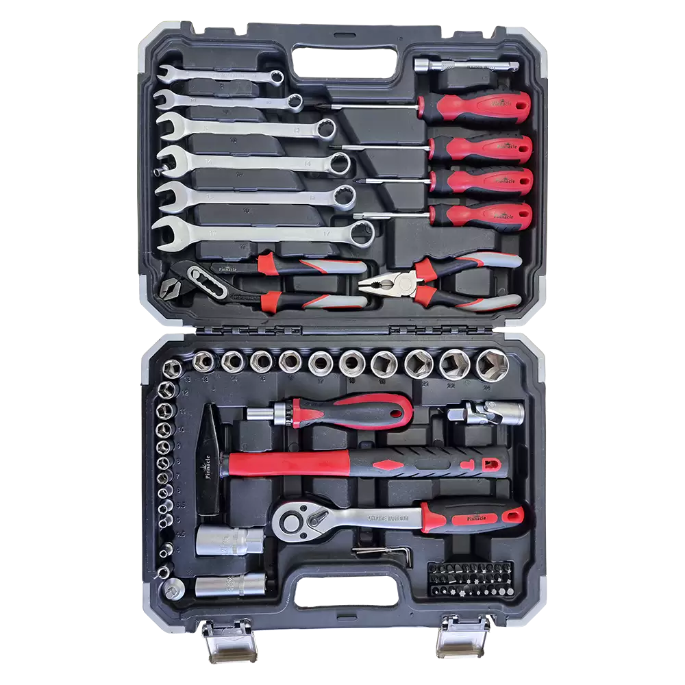 75 Piece Tool Set with Plastic Case