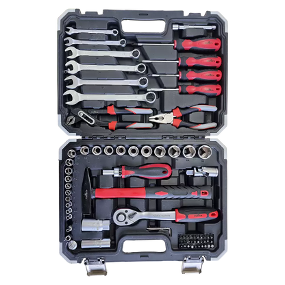 75 Piece Tool Set with Plastic Case