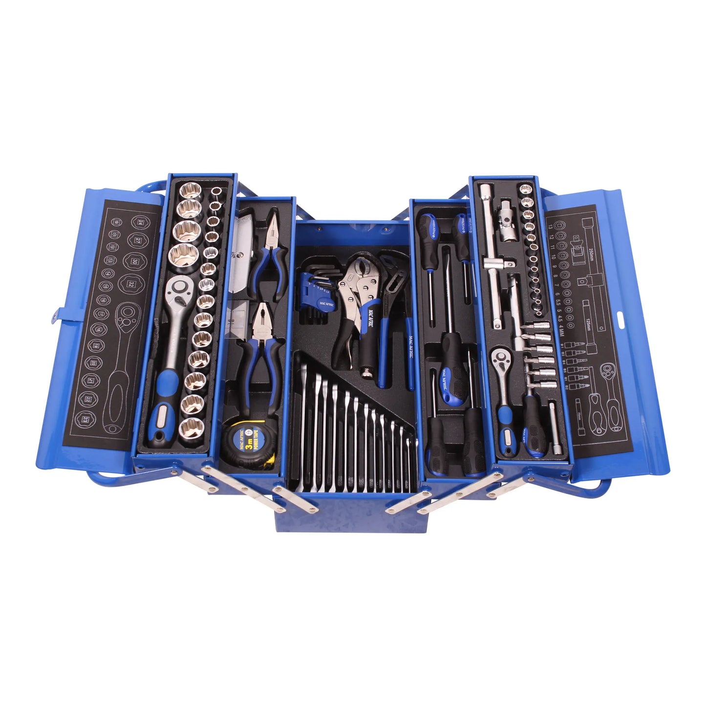 85 Piece Tool Set with Metal Case