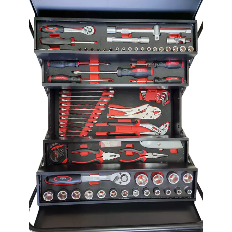 85 Piece Tool Set with Metal Case