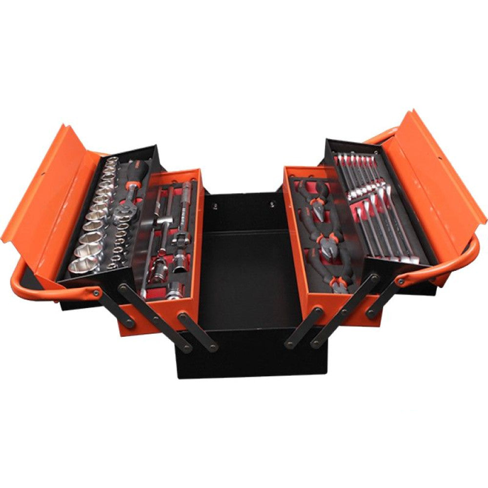 42-Piece Cantilever Mechanics Tool Set with Metal Case