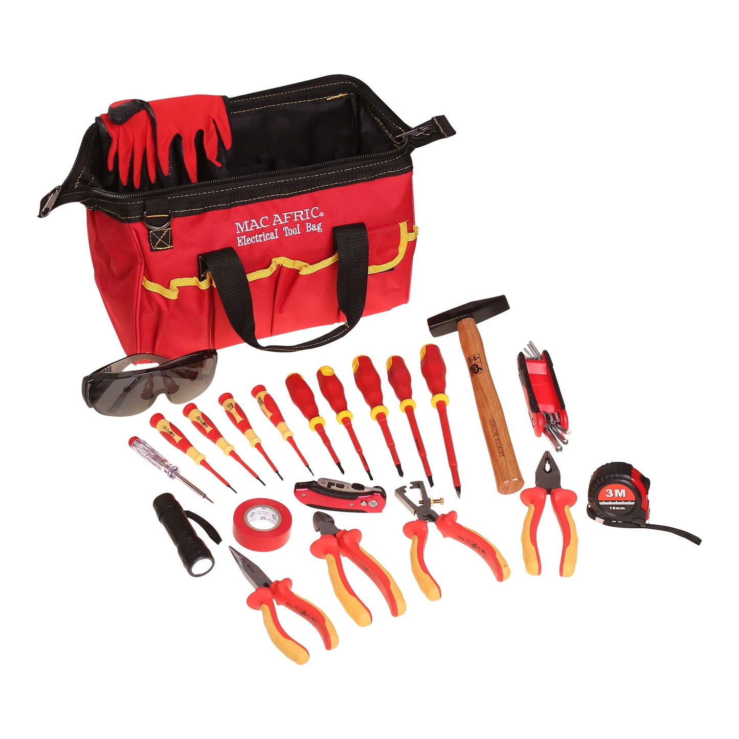 42-Piece Electricians Tool Set with Bag