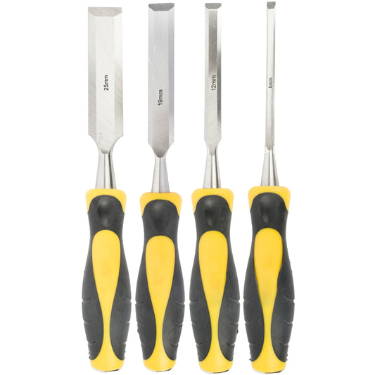 4 Piece Wood Chisel Set