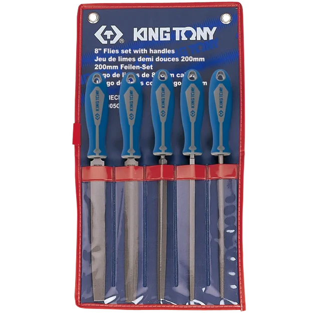 5-piece 250mm file set