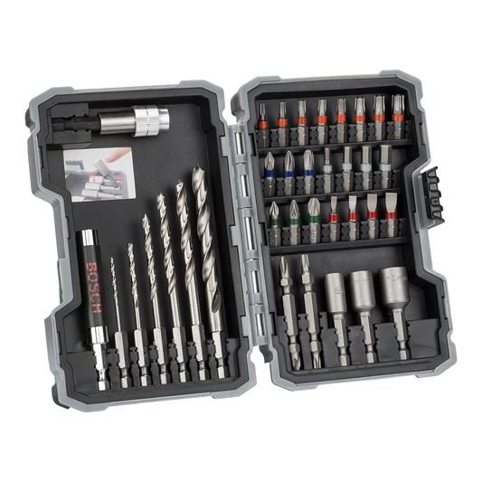 35 Piece Extra Hard Professional Screwdriver Bit Set