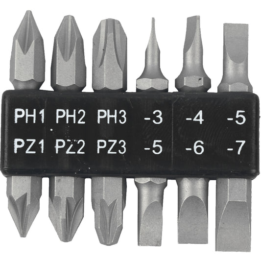 6-Piece 45mm Double Tip Set