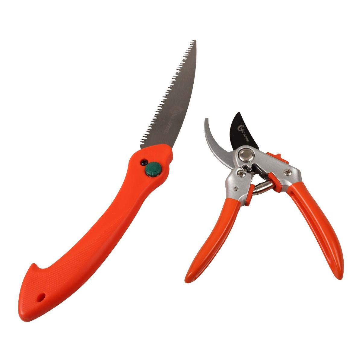 Saw and pruning shear set