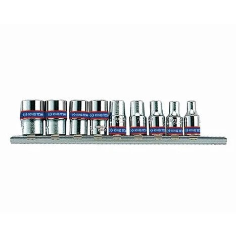 9 Piece 4 - 13mm 1/4" Socket Set