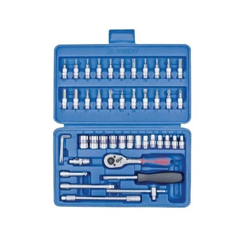 46-Piece 1/4" Socket Set