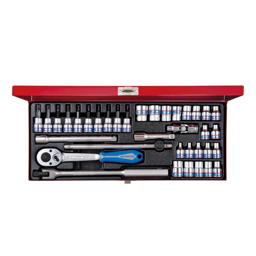 36-Piece 12-Point 3/8" Socket Set