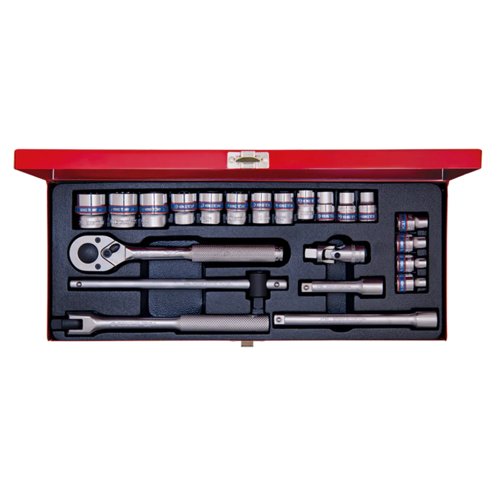 22-Piece 12-Bit 3/8" Socket Set