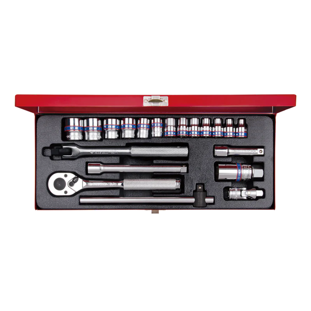 20-Piece 6-Point 3/8" Socket Set