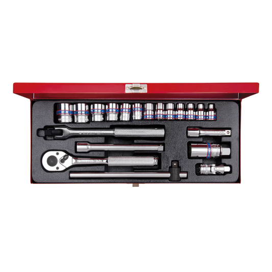 20-Piece 6-Point 3/8" Socket Set