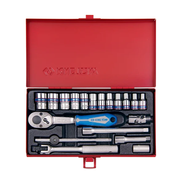 19-Piece 4-13mm 1/4" Socket Set