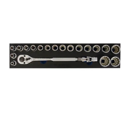 23-Piece 12-Bit 3/4" Socket Wrench Set