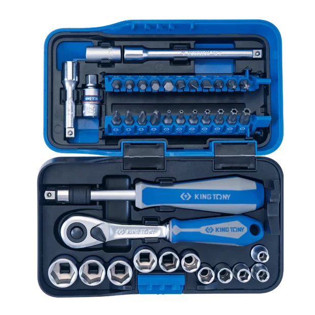 39-Piece 1/4" Combination Socket Set