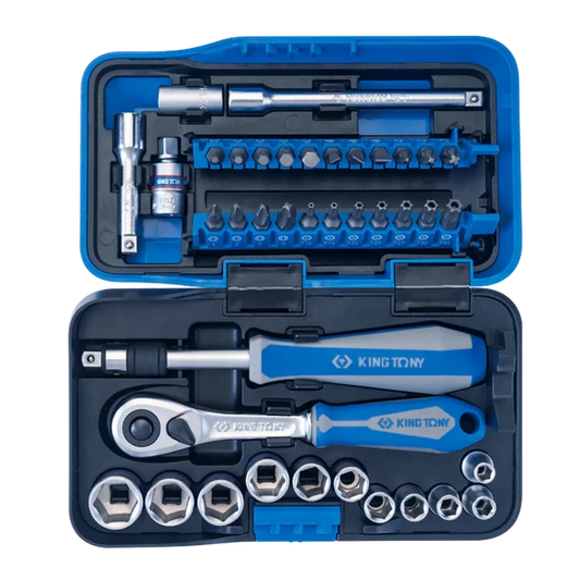 39-Piece 1/4" Combination Socket Set