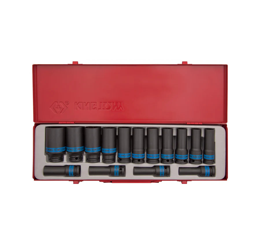 15-Piece 6-Bit 1/2" Impact Socket Set