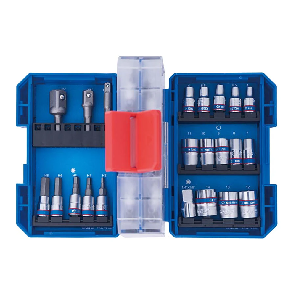 47-Piece 1/4" Extra Compact Socket Set