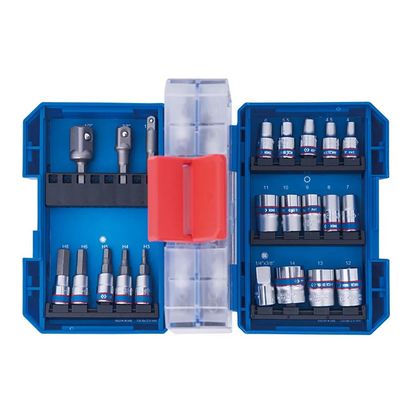 47-Piece 1/4" Extra Compact Socket Set