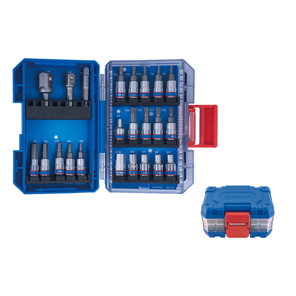 47-Piece 1/4" Extra Compact Socket Set