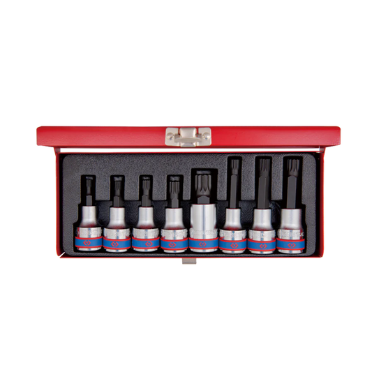 8 Piece 1/2" M5-M16 Socket Set