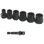 7-piece screw extractor set