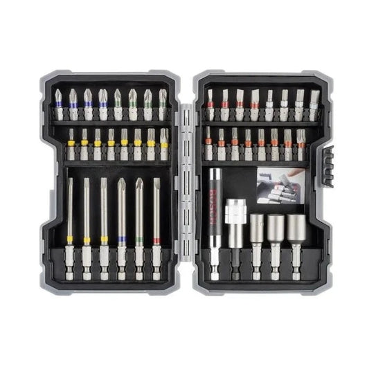 43 Piece Professional Screwdriver Bits and Nut Driver Set