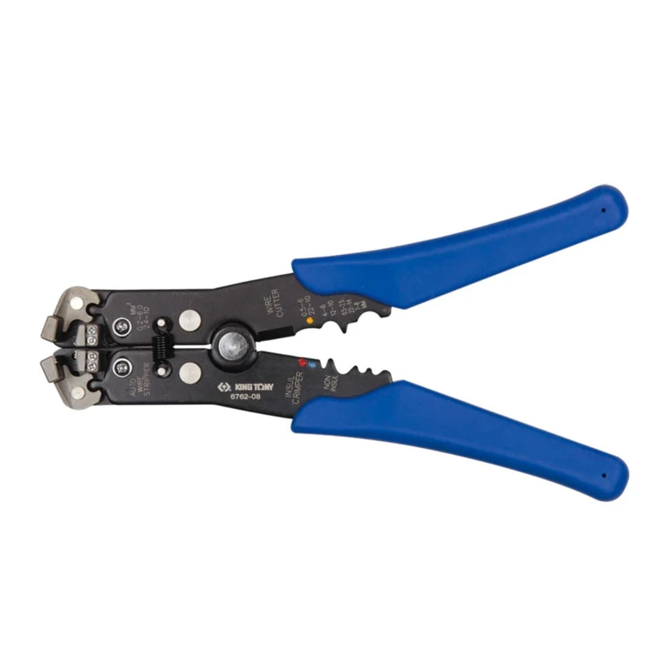 Wire stripper and crimper