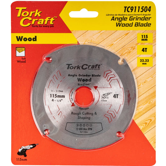 4-tooth cutting disc for wood