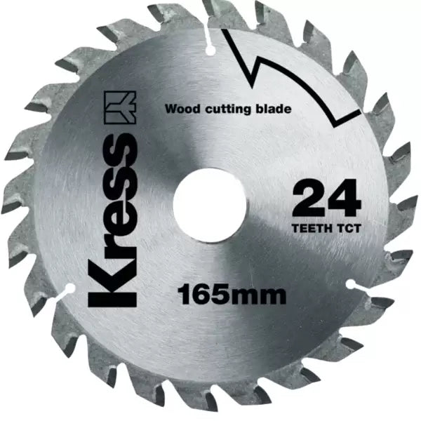 165mm 24T TCT Wood Cutting Disc