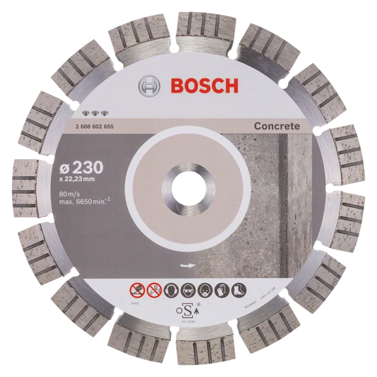 15mm Professional Segmented Concrete Cutting Disc