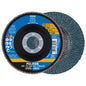 POLIFAN PFF flap disc 115x22.23 mm flat Z80 PSF Universal Line STEELOX steel/stainless steel