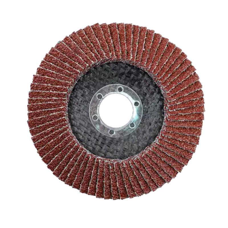 Aluminum oxide flap wheel discs