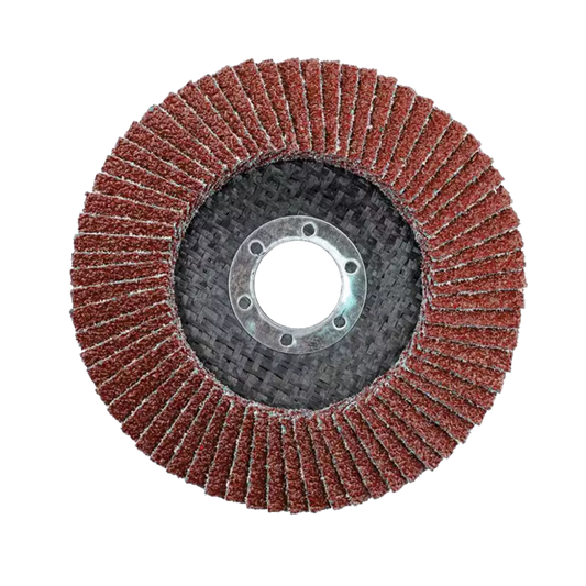 Aluminum oxide flap wheel discs