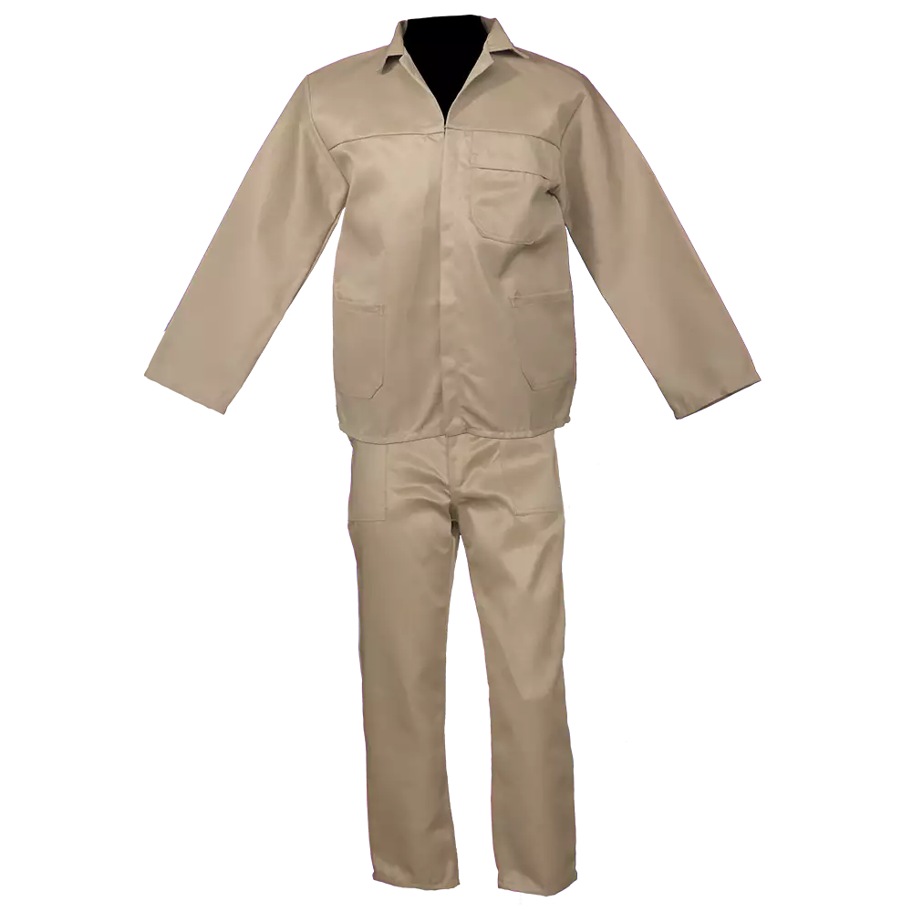 Two-piece polyester conti suit