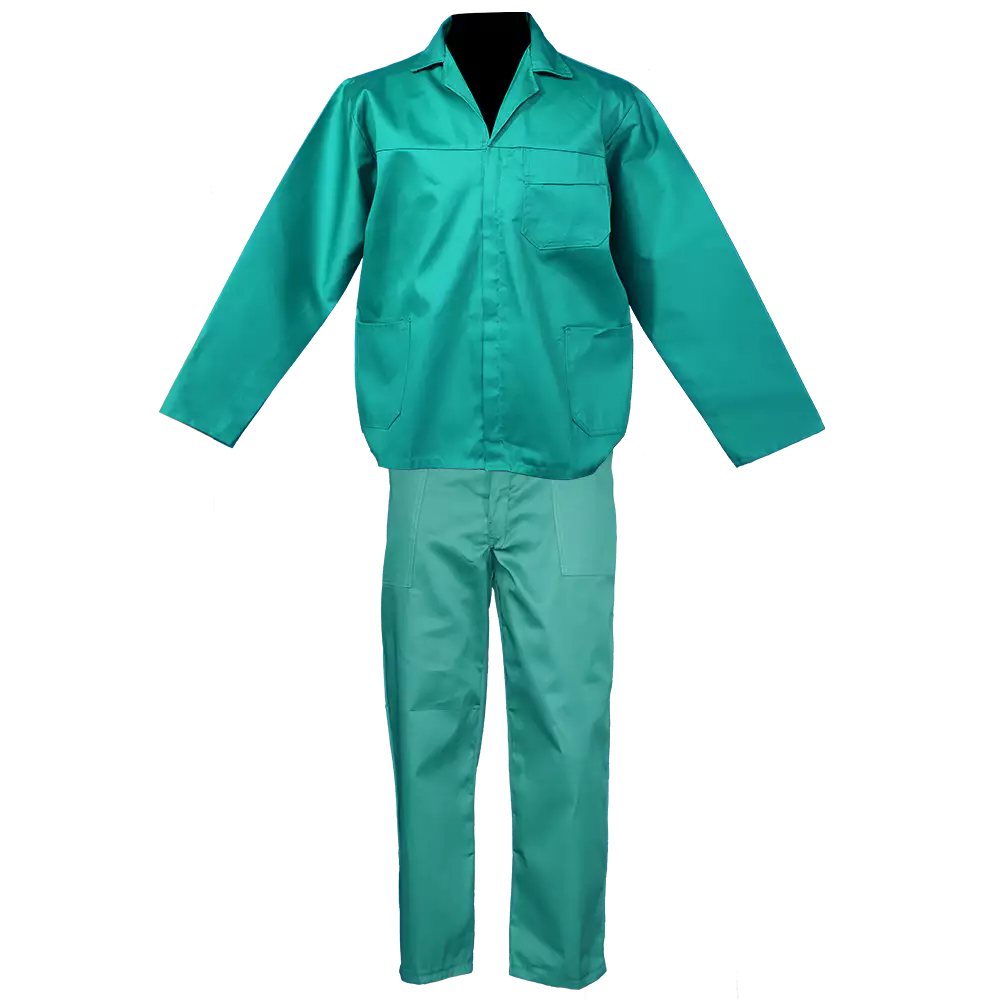 Two-piece polyester conti suit