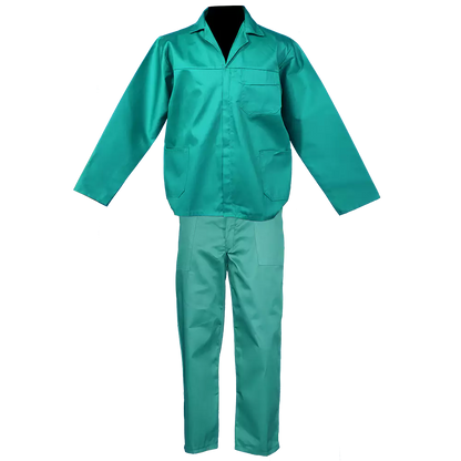 Two-piece polyester conti suit