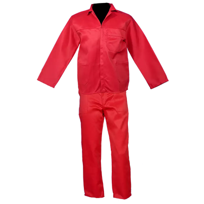 Two-piece polyester conti suit