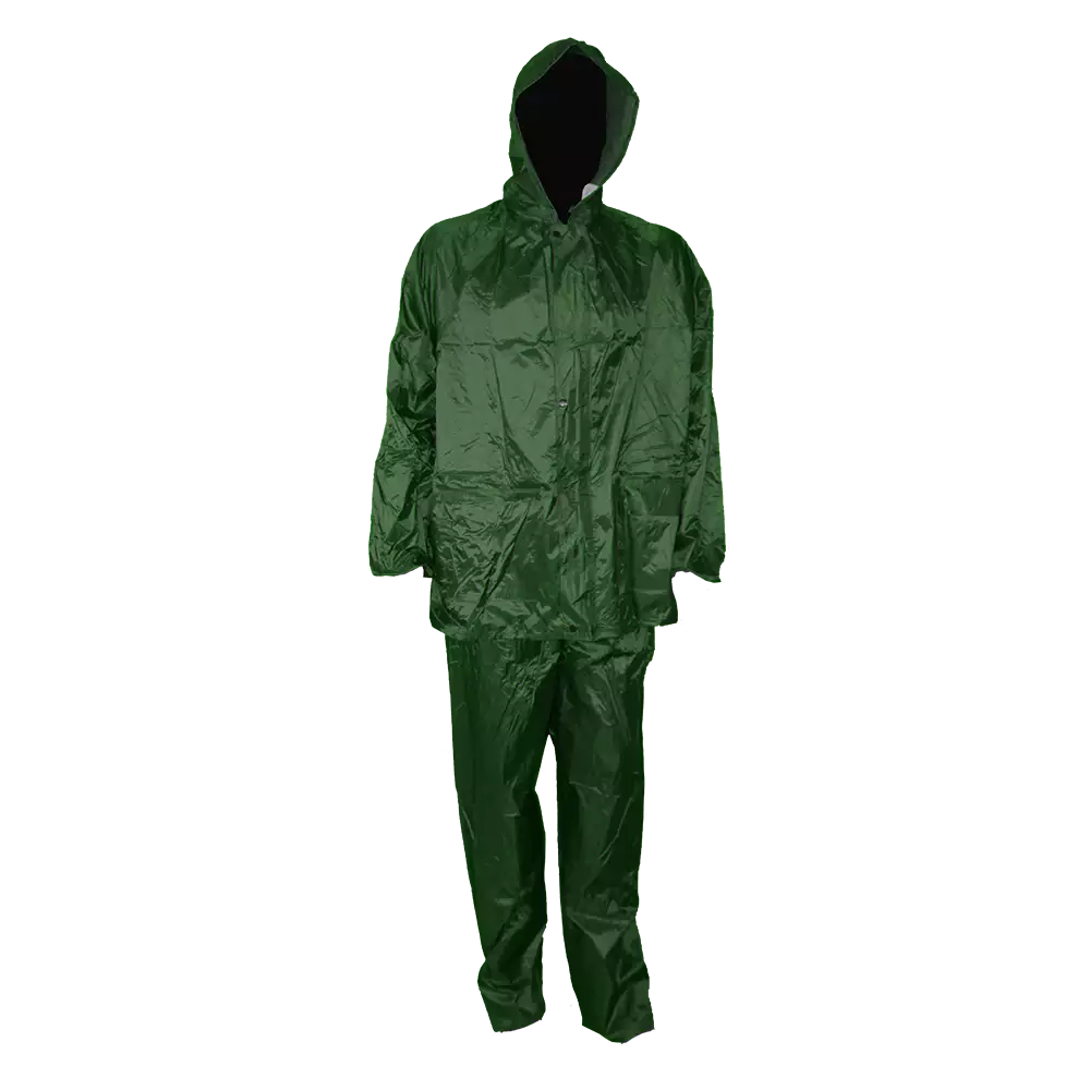 PVC rubber rain suit