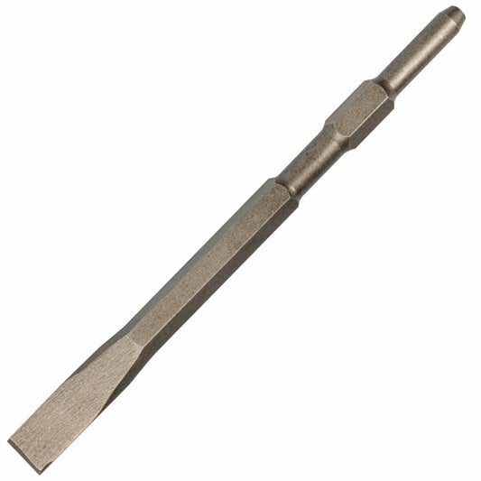 Flat hexagonal chisel